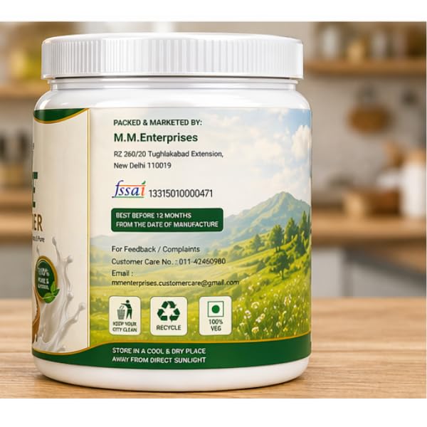Food Library The Magic Of Nature Goat Milk Powder 200g | Premium Natural Goat Milk Powder | Rich in Nutrients Easy to Digest | High Protein Calcium | No Added Preservatives | Healthy Dairy Alternative. 1