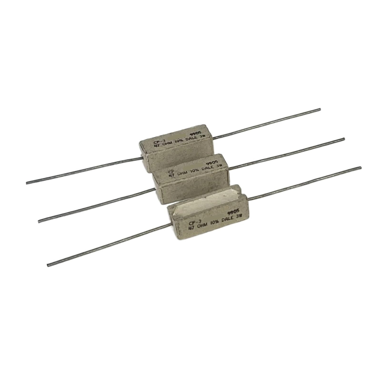 LEOTNNDQ 10pcs CP-3 3W 47R 47 resistor