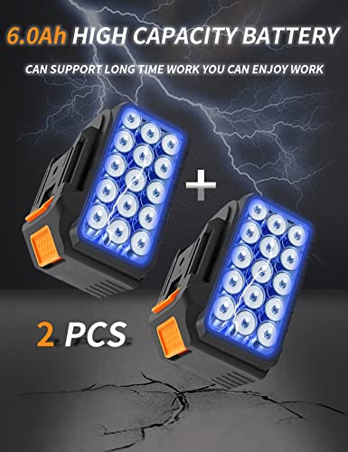 Lagatuns 3/4 Impact Gun,1500Nm(1106Ft·lbs) High Torque 2200 Rpm,Brushless Motor，3/4 Inch Cordless Impact Wrench With Two 6.0Ah Li-Ion Battery,Professional Level… B0Bb9N1Mtk #TOP2