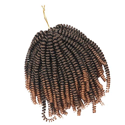 FRCOLOR Dreadlocks Twist Wig Short Encaracolado Peruca Trançada Faux Crochet Cabelo Perucas Afro par