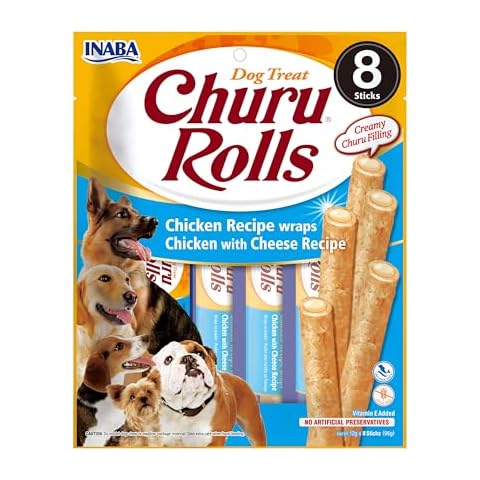 Churu Rolls by INABA - Chicken & Cheese Treats Cover