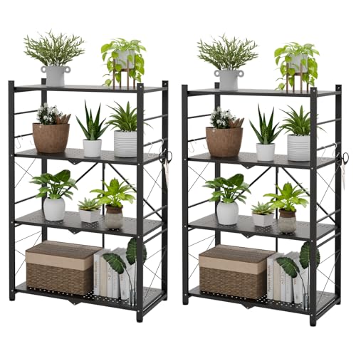 COOS BAY 4 Tier Foldable Shelf