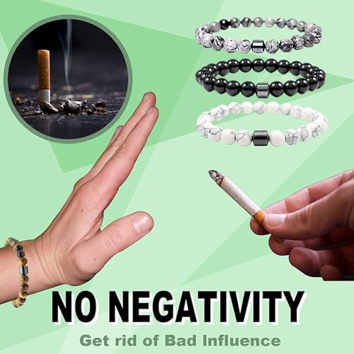 Anti Smoking Bracelet for Women/Men, Quit Smoking Bracelets, Stop Smoking Aids That Work, Quit Smoking Naturally2