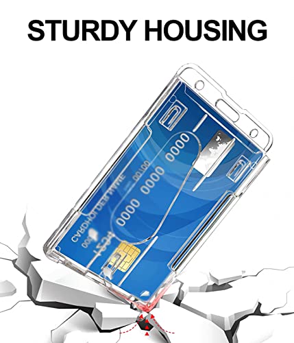 Porta Badge Collo, 2 Pezzi Porta Badge Cordini