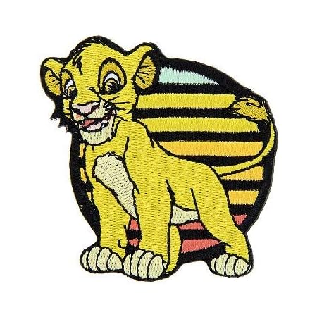 Les Colis Noirs Lcn Ecusson Thermocollant Disney Le Roi Lion Simba Debout Mode Textile Tissus 414 Amazon Fr Cuisine Et Maison