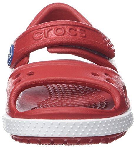 Crocs Crocband II Sandal PS, Unisex-Bambini, Rooso...