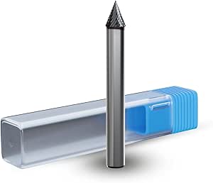 CATITO 10 Pcs 1/4" Carbide Burr Set With Quick Change 1/4" Shank, Die Grinder Bits For Metal, Wood, Stone, And Deburring - Compatible With Milwaukee, Dewalt, And Other Rotary Tools - View #11