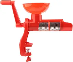 Coador de tomate, espremedor de tomate portátil multiuso, máquina de suco de frutas, espremedor extrator, para prensa de alimentos de tomate, máquina de molho e purê ou molho caseiro