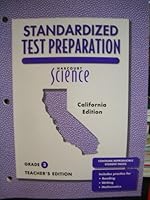 Standarized Test Preparation. California Edition. Grade 3. Pupil Edition. 0153211644 Book Cover