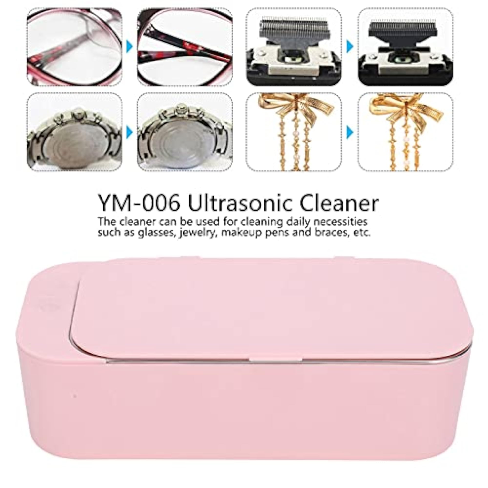 Mini Ultrasonic Cleaner for Home Use, 42KHz