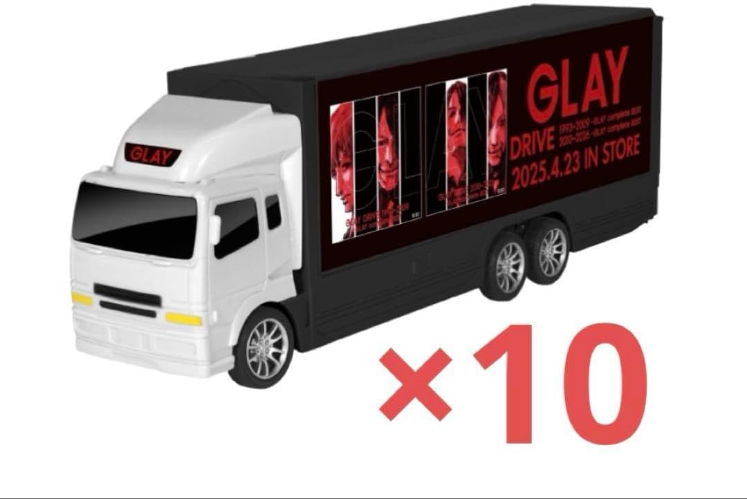 GLAY 30th Anniversary RCアドトラック GiGO限定 2個 5個】GLAY 30th