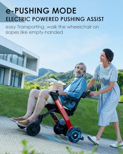 Image of Paiseec W3 3-in-1 Electric Wheelchair for Adults with Push-Assist