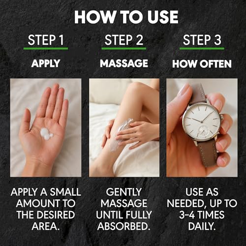 Image of Advanced Hemp Cream with Arnica, Magnesium - 4,23 OZ - Maximum Strength Gel | Hemp Lotion - Magnesium Cream with Hemp Oil, MSM, Alpha Lipoic Acid, Myrrh - Non-Greasy, Fast Absorption, Lighweight Gel