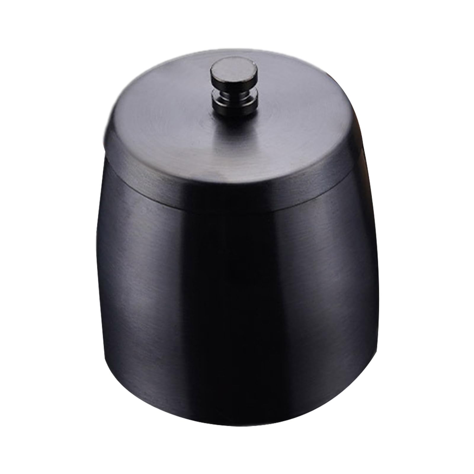 WEILWH Stainless Steel Cigarettes Ashtray, with Windproof Lid Easy Clean for Indoor and Outdoor Use Ashes Holder Coffee Table Ashtray