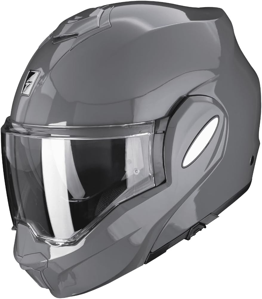 Scorpion EXO-Tech Evo Solid gris ciment taille M casque modulable route