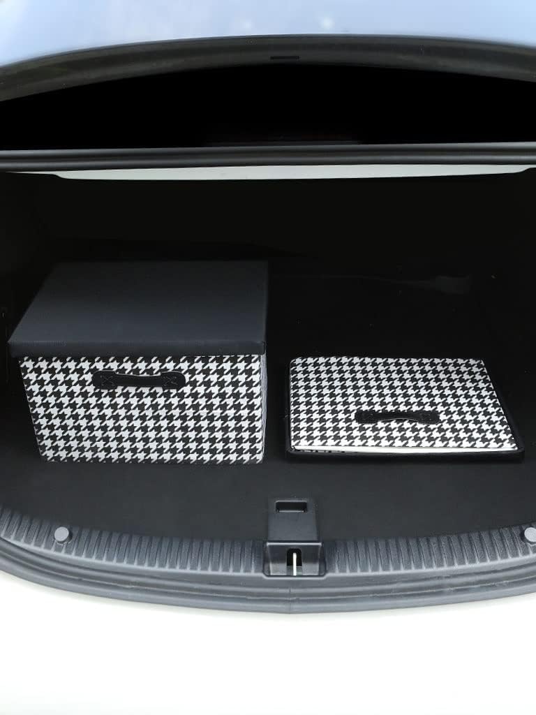 Organizador de Maletero de Coche multifunción, Caja de Almacenamiento de Maletero de Coche Resistente al Desgaste Plegable de Gran Capacidad