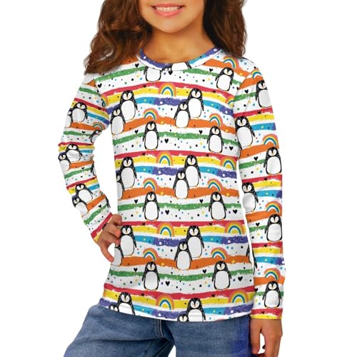Xhuibop Girls Shirts Pullover Tops for Teen Girls Clothes Crewneck Sweatshirts3