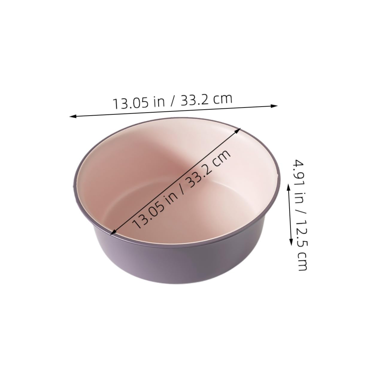 Vasca per Pediluvio Rotonda in Pp Resistente, Design Versatile e Facile da Pulire, per Momenti di Benessere Domestico e Lavaggio Piedi Rilassante