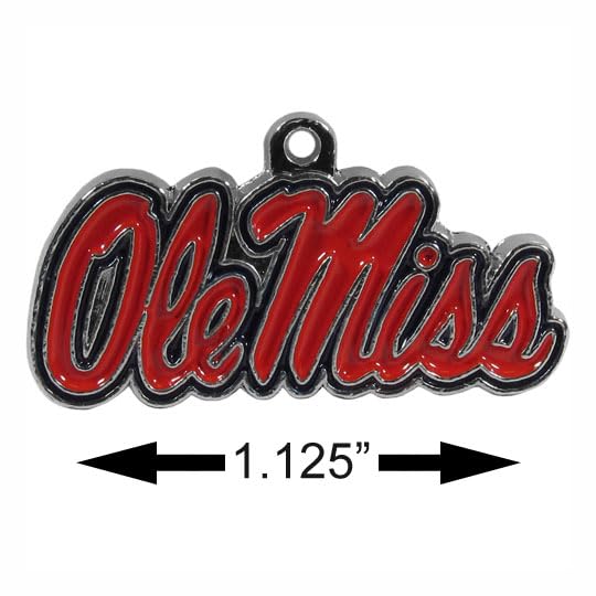 NCAA Chain Necklace with Small Charm, 20"