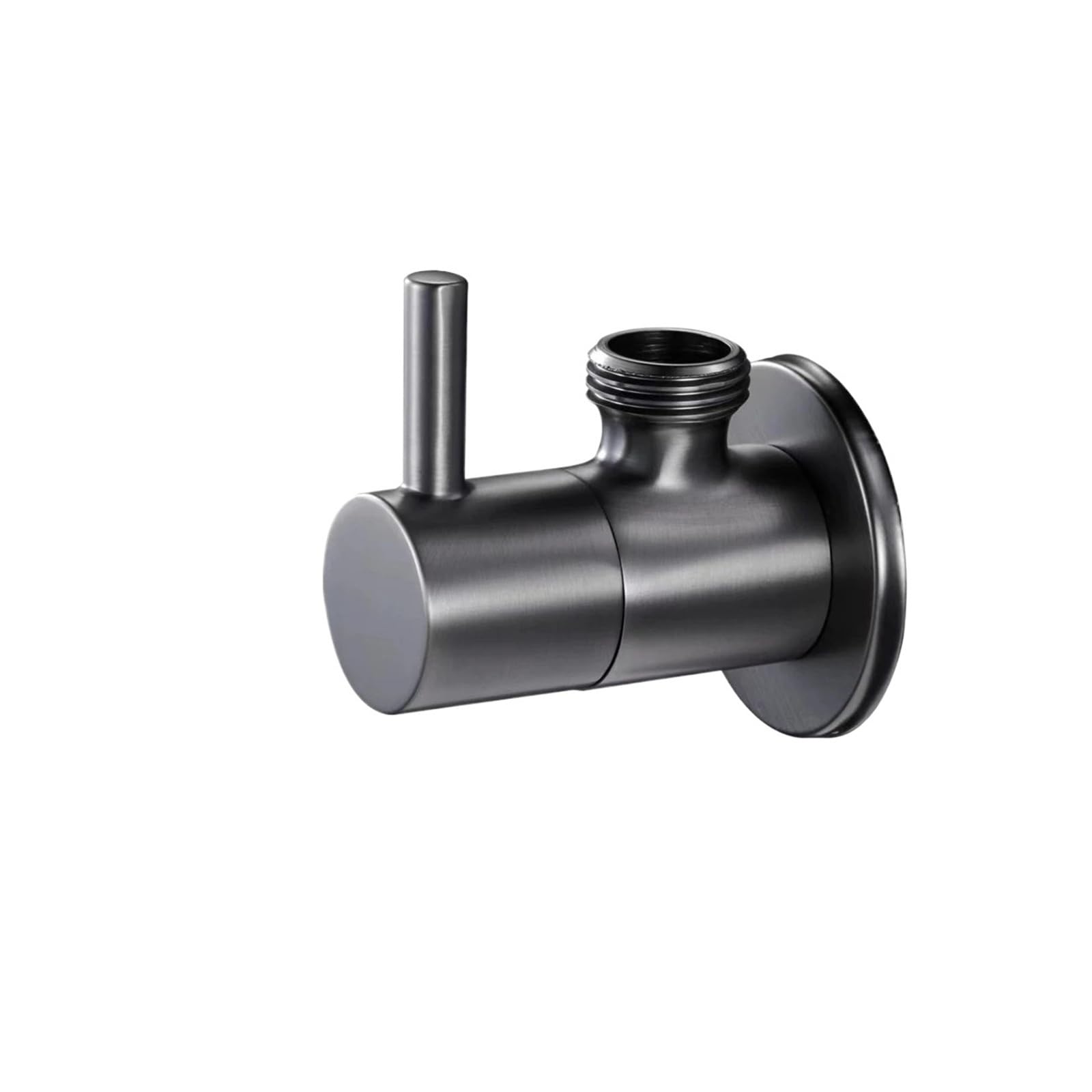 Bvhisehp L Retro Al Copper Angle Valve 1/2 Inch Universa Hot Cold Water Stop Valve For Bathroom Toilet(L)