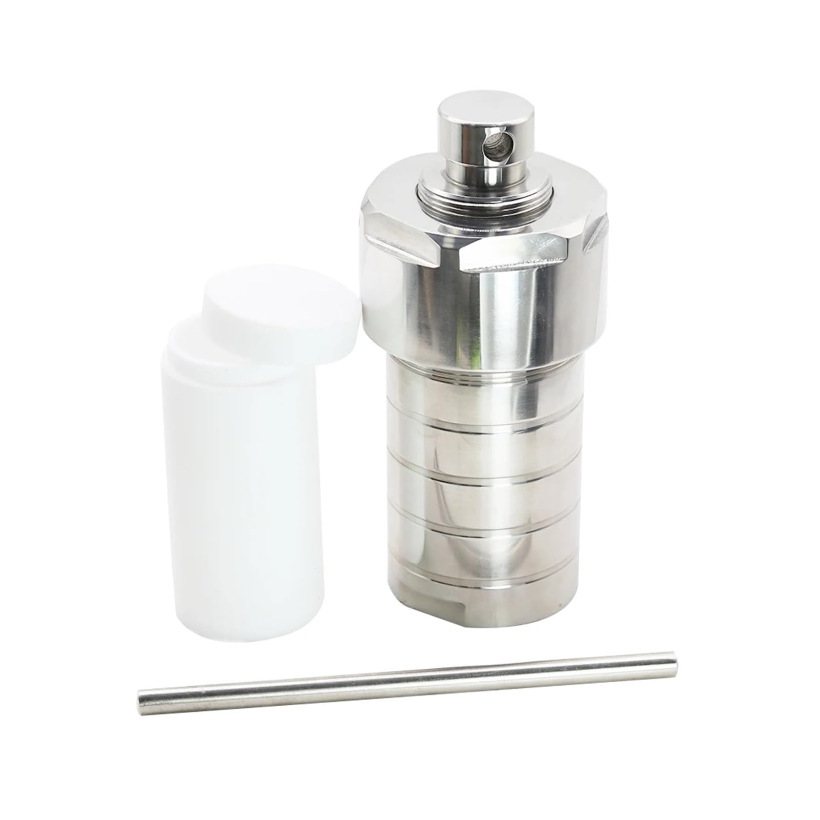 Caldera hidrotermal del recipiente del reactor de la autoclave 100ml con síntesis hidrotermal de la cámara de PTFE Rendimiento alto