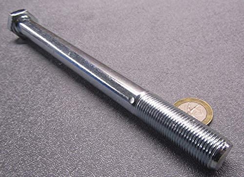 Grade 5 Zinc Steel Hex Bolts RH PT 5/8"-18 x 8.00 Length