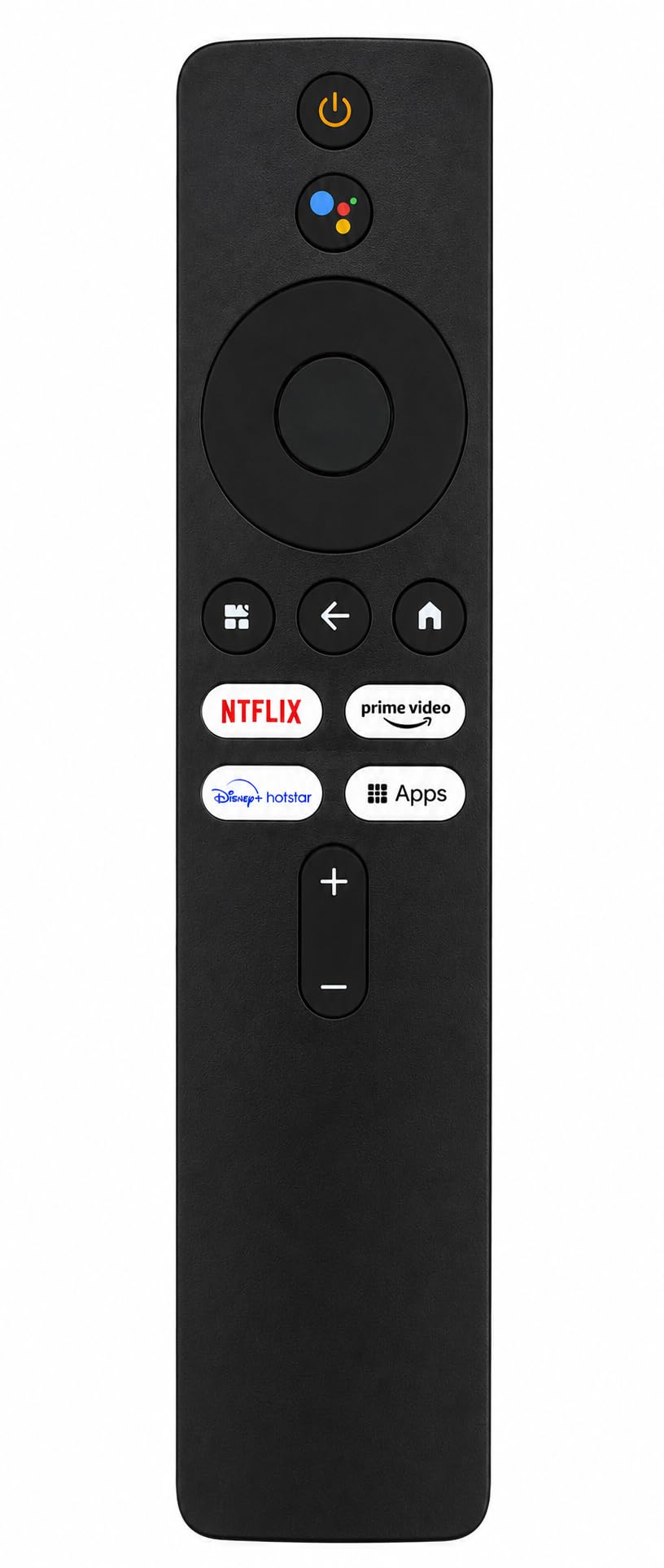 for Xia-omi Mi Smart TV Remote Control, Voice Control with Google Assistant, Ne tflix and Prime Buttons, Bluetooth, Black Works in All Model led tv-image-6