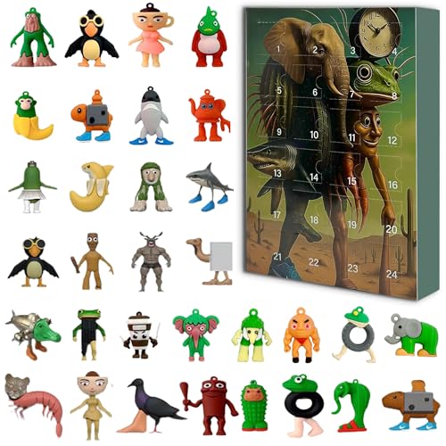 PICKONA 2025 Italian Brainrot Juguetes 24Pcs Tralala Figura Animales Aleatorios Colección Divertida para Niños Y Adultos Decoración De Escritorio Y Regalos para Fans