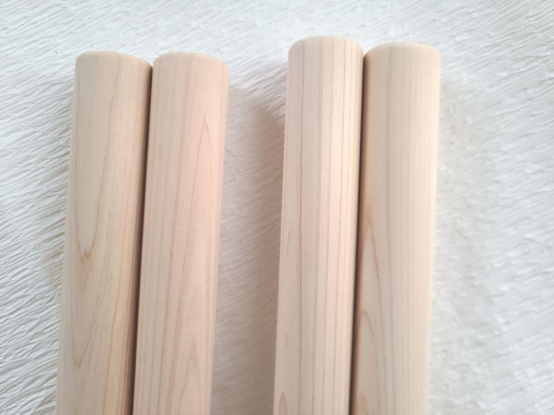 Amazon.co.jp: 和太鼓バチ 大太鼓 ヒノキ 2組 45cm ひのき : Hobbies