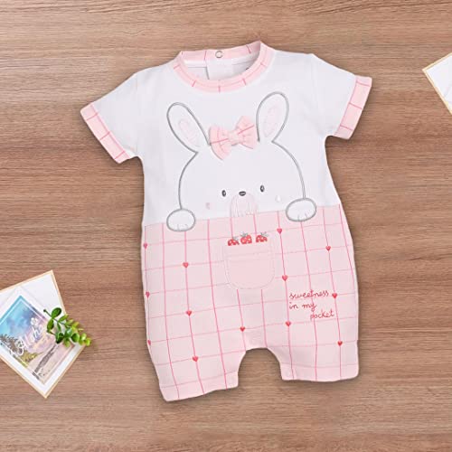 Image of BABYGO 100% Cotton Romper /Summer clothes /Creeper /new born /infant wear /for baby Girls