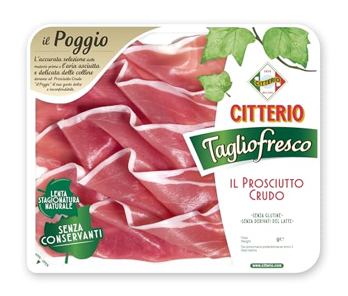 Citterio Tagliofresco Prosciutto Crudo del Poggio, 120g