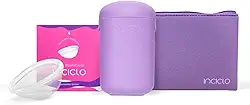 Kit Disco Menstrual + Cápsula Esterilizadora + Necessaire Neoprene Inciclo (Lavanda)