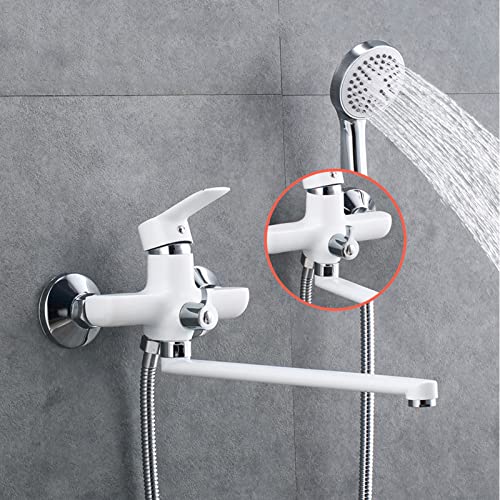 Baignoire douche murale en laiton pour une salle de bain moderne
