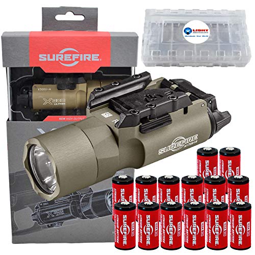 SureFire X300U-A Ultra High Output 1000 Lumens LED Weapon Light with 12 Extra