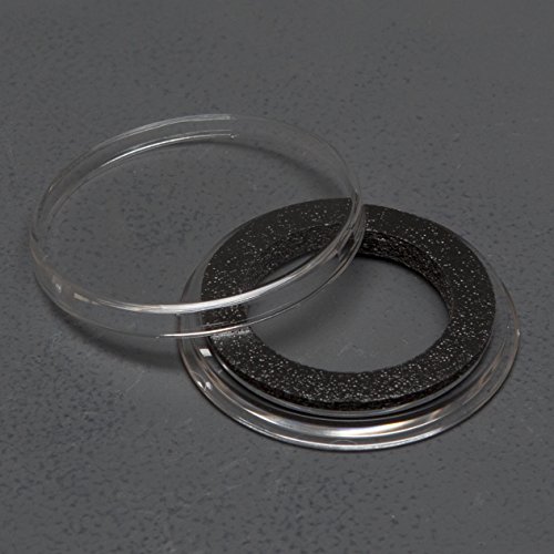 Air-Tite Porta Monedas con Anillo Negro 22mm Pack 25 miniatura 1