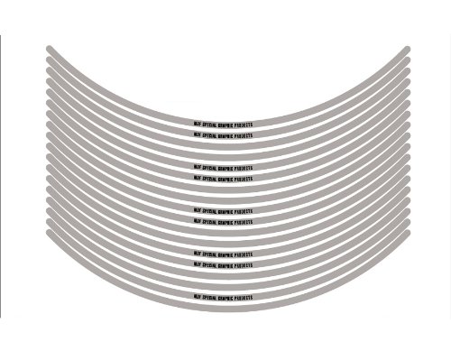 エムディーエフ リムストライプ ソリッドタイプ ライトグレー 6mm幅 19インチ RIM-6M-LG-19