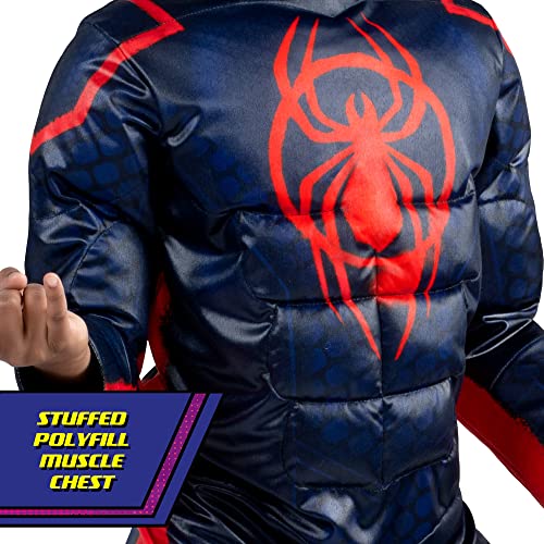 Jazwares Costume Play JWC0751MD Marvel Integrated Spider-Man Official Youth Deluxe Zentai Costume thumb #4