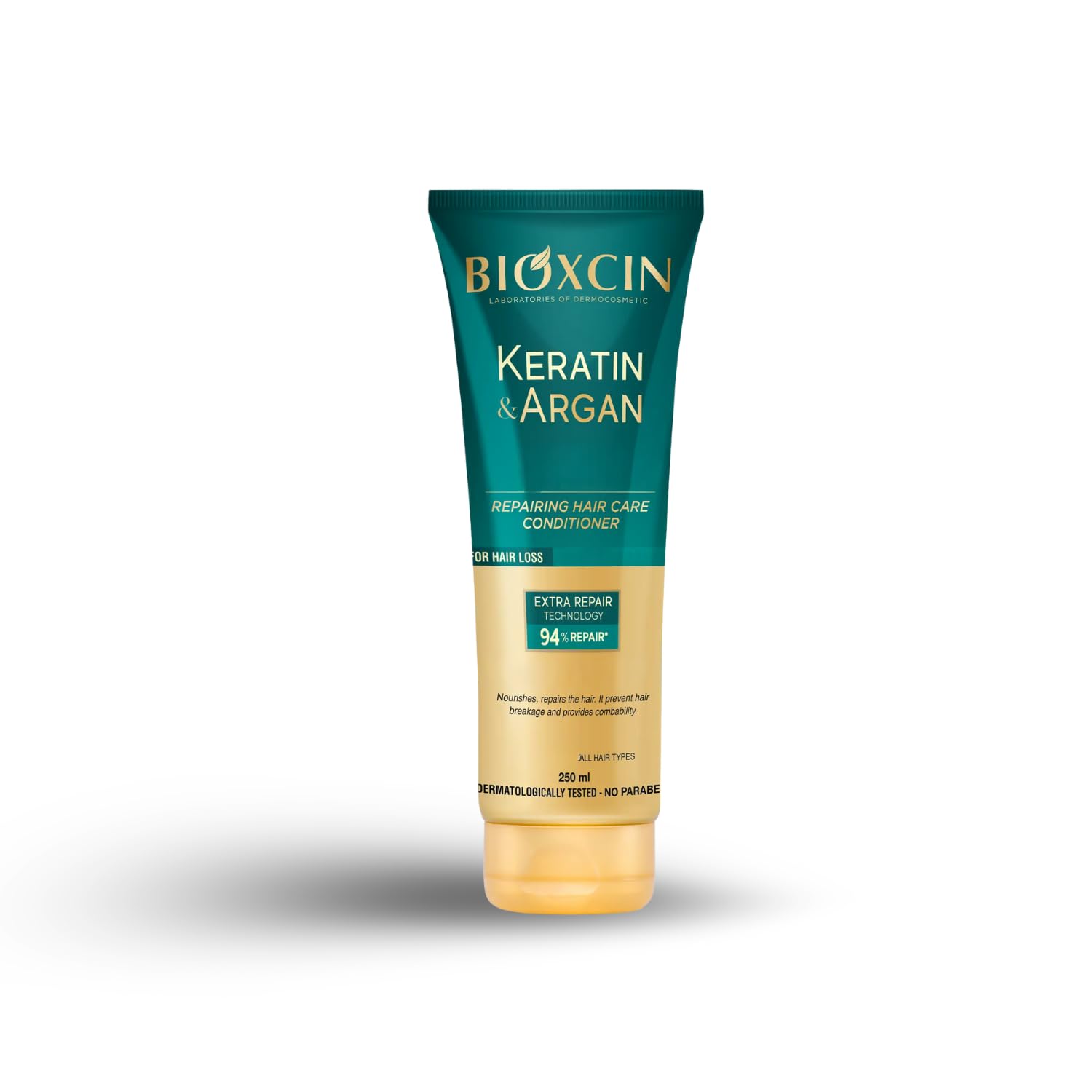 BIOXCINKeratin Argan Repair Hair Care Cream 250 ml for Worn and Damaged Hair