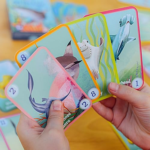 Juego de cartas Go Shark Go eeBoo, 48 cartas miniatura 4