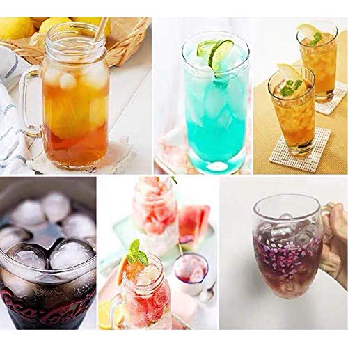 MHGD Eiswürfelbereiter Automatische tragbare Eiswürfelmaschine, Macht 26 lbs Eis/24 h Restaurants Bars Häuser Büros… – Bild 3