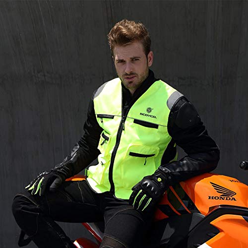 SCOYCO High Visibility Jackets Reflective Clothing Touring