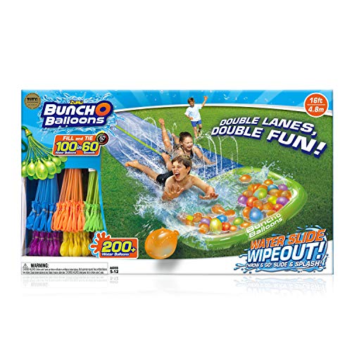 Bunch O Balloons Water Slide Wipeout (2 x Lane) (6 x by ZURU, (Model: 5698)