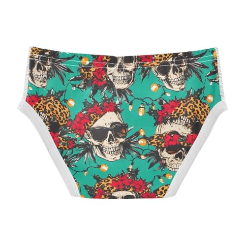 Gothic Skull Leopard Hats Toddler Boy's Underwear 2T 202c01112