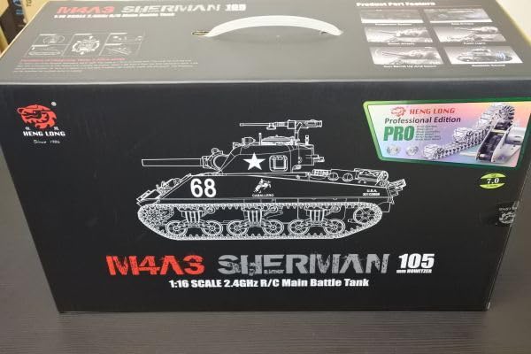 Amazon.co.jp: 882 3898-1UA 0513 ヘンロン 1/16 M4A3シャーマン