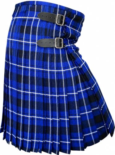 Image of AAR Mens Scottish Tartan Kilt - 13oz Highland Casual Kilt for Men - 11 Tartans