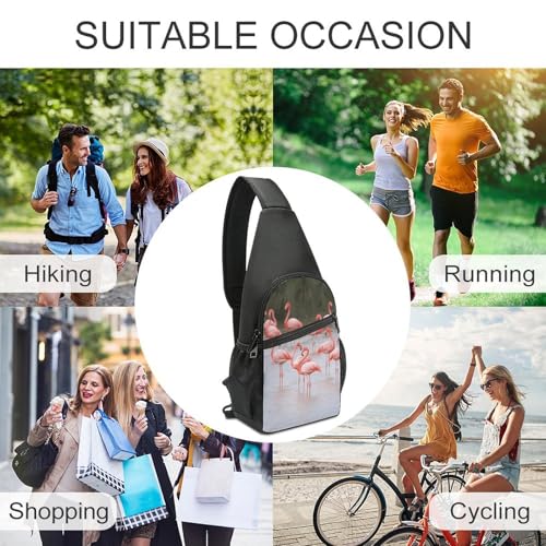 Bolso Pecho Casual para Viaje y Senderismo Unisex miniatura 6