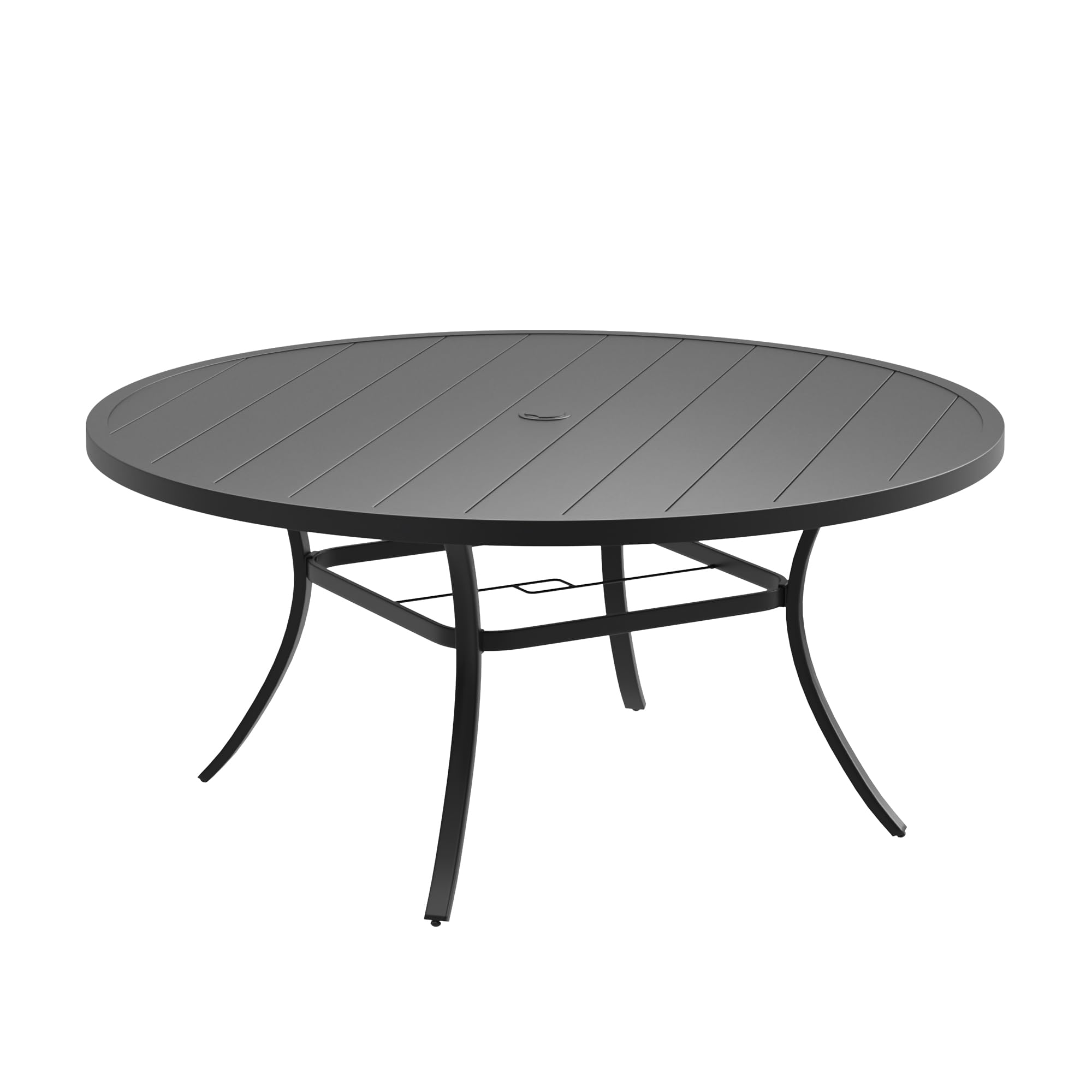 DIFY 60 Inch Round Patio Dining Table
