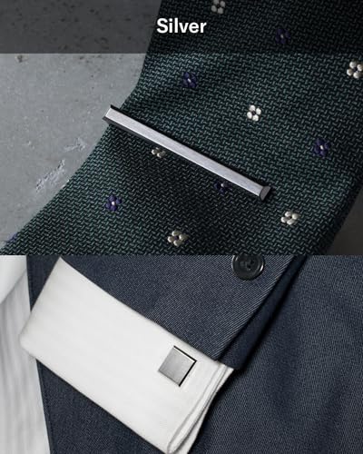 Image of [TAVARAT] Tie Clip Tie Clips for Men Black Silver Light Gold Tie Bar Tie Pin Tps-163