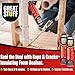 Great Stuff Pro Gaps & Cracks 24 oz Complete Kit – 12-Pack Foam Sealant with AWF PRO 8 in Professional Spray Foam Gun & 2 Cans of Great Stuff Pro Cleaner