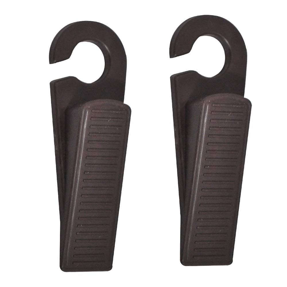 Instakart 2 Pcs Assorted Colour Door Wedge Stoppers with Holder Heavy Duty Slip-Resistant Rubber Door Stopper (B0C9DWLKMG) Amazon Price History, Amazon Price Tracker